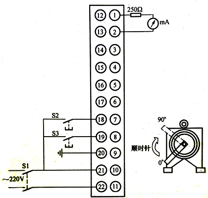 SKJ角行程電動執(zhí)行機(jī)構(gòu)接線圖 SKJ角行程電動執(zhí)行機(jī)構(gòu)接線圖