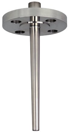 整體鉆孔錐形固定法蘭式溫度計套管 整體鉆孔錐形固定法蘭式溫度計套管