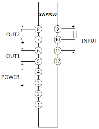 昌暉SWP7083接線圖 昌暉SWP7083接線圖