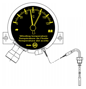 MT-ST160W/RM指針溫度計-MESSKO品牌 MT-ST160W/RM指針溫度計-MESSKO品牌