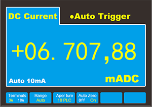數字萬用表電流測量