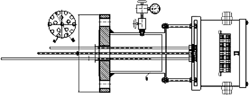 壓焊接式結構裝配示意