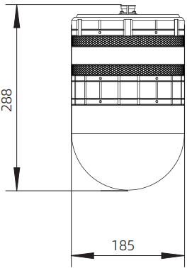 3D掃描雷達(dá)尺寸