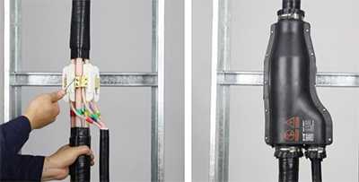 某T接端子示意 某T接端子示意