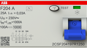 ABB F204漏電保護開關 ABB F204漏電保護開關
